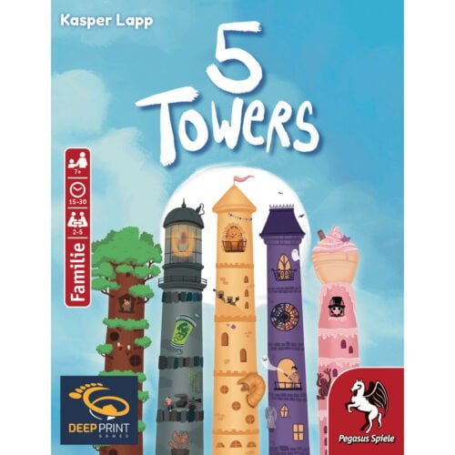 5 Towers Schachtelvorderseite