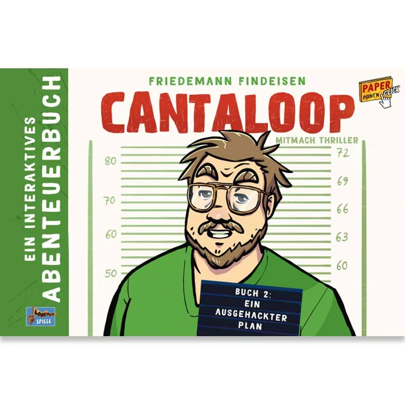 Cantaloop Buch 2 – Ein ausgehackter Plan Cantaloop 2 Abenteuerbuch