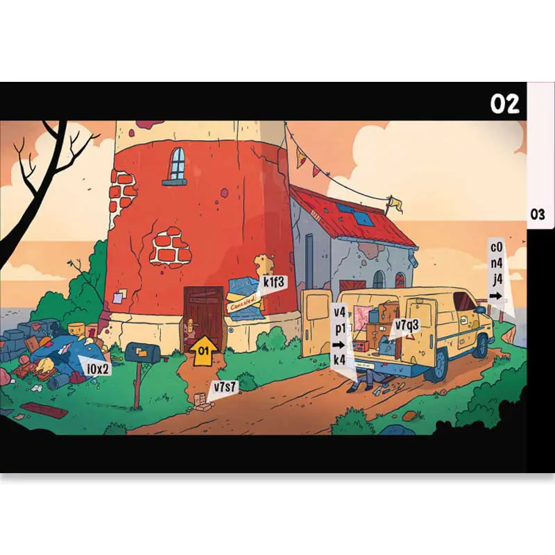 Cantaloop Buch 2 – Ein ausgehackter Plan Cantaloop 2 Beispielszene