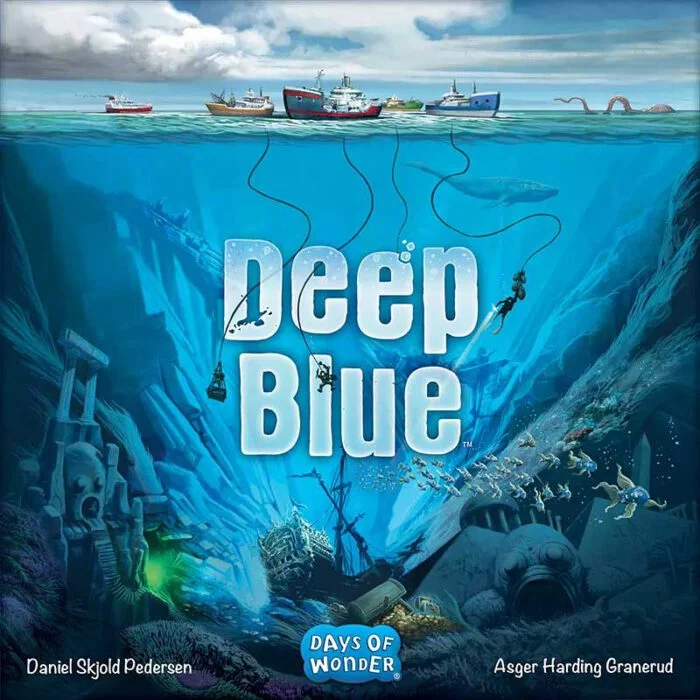 Deep Blue Schachtelvorderseite