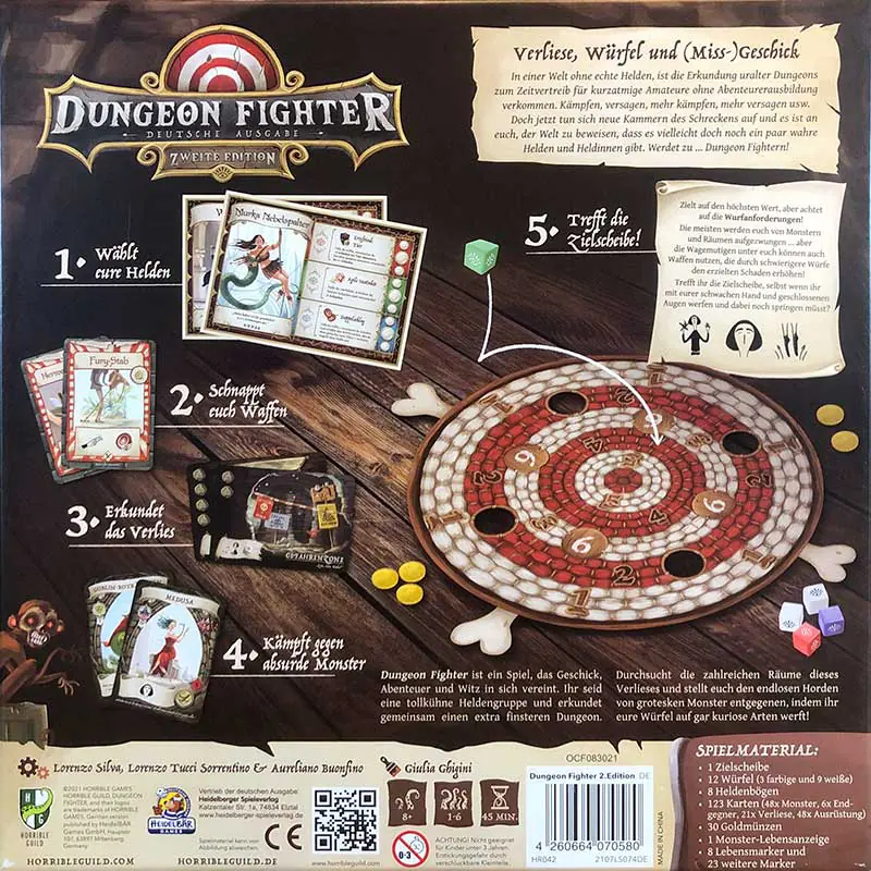 Dungeon Fighter (2. Edition) Dungeon Fighter Erklärung