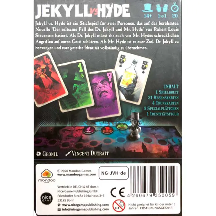 Jekyll vs. Hyde Jekyll vs. Hyde Kurzüberblick