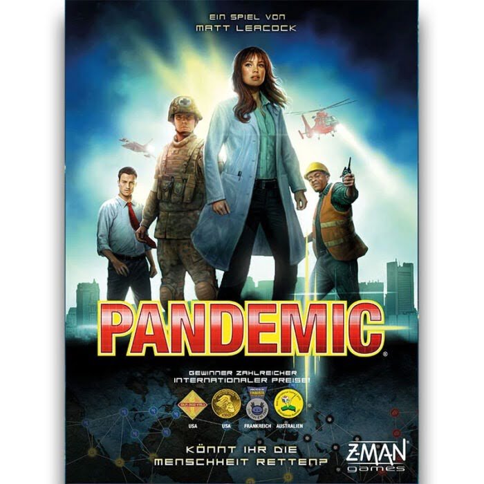 Pandemic Schachtelvorderseite