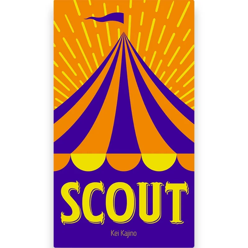 Scout Scout – aufsteigend Ablegen mit Kniff (Schachtelvorderseite)