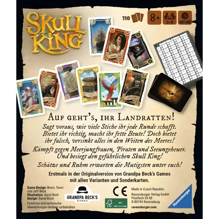 Skull King Kartenspiel (2. Edition) – Bild 2