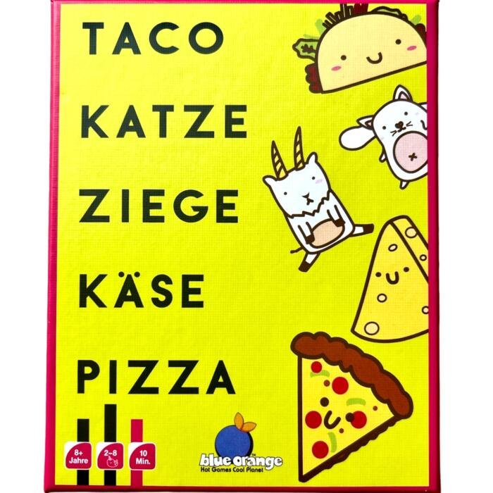 Taco Katze Ziege Käse Pizza