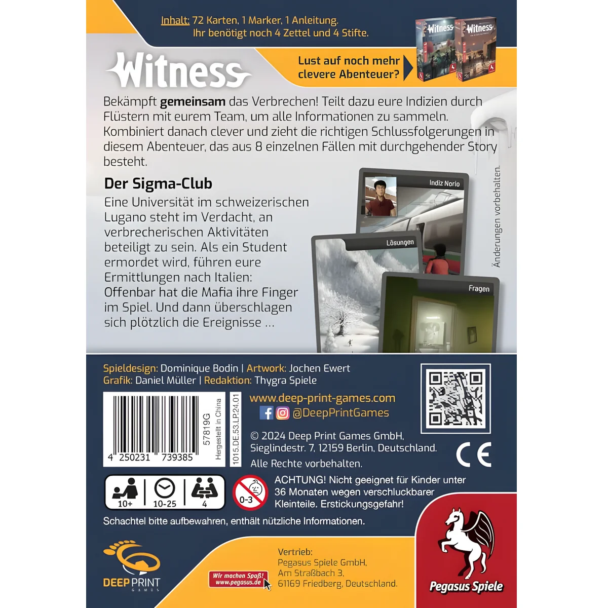 Witness - Der Sigma-Club Witness - Der Sigma-Club – Bild 2