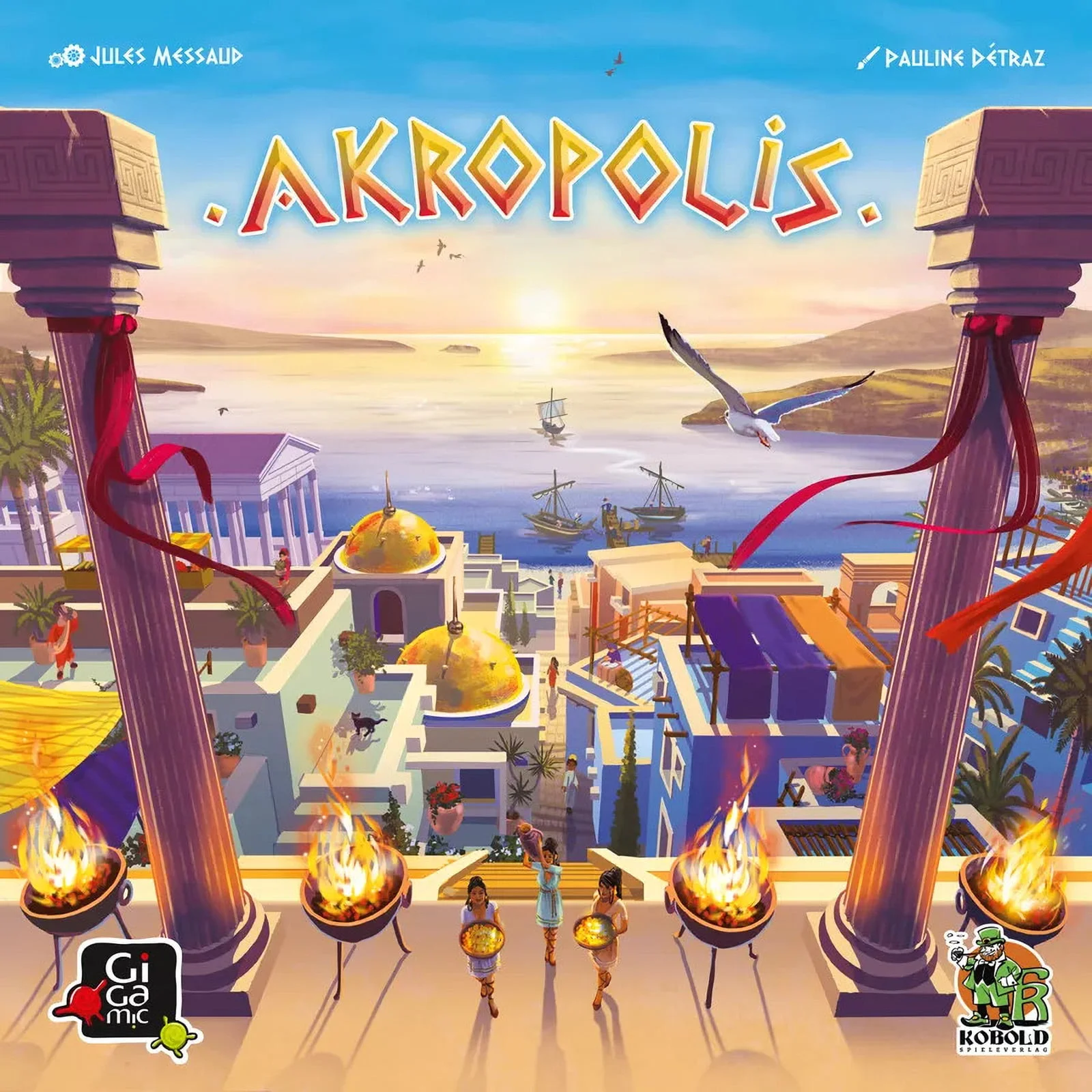 Akropolis Akropolis – Eine griechische Stadt bauen (Schachtelvorderseite)
