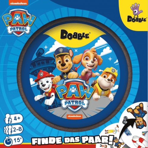 Dobble Paw Patrol Schachtelvorderseite