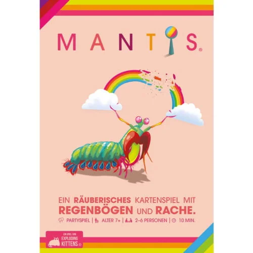 Mantis Schachtelvorderseite