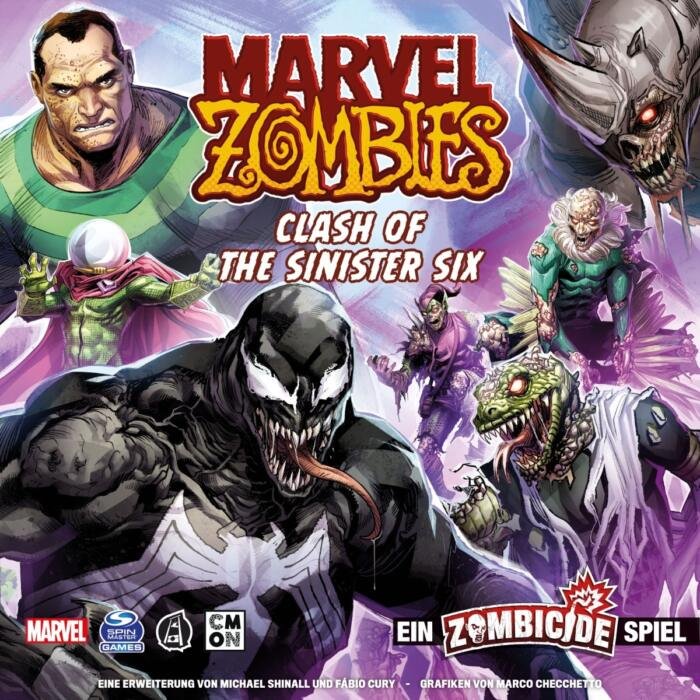 Marvel Zombies - Clash of the Sinister Six Schachtelvorderseite