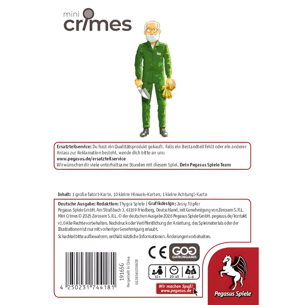 MiniCrimes – Die Leichenblume MiniCrimes Die Leichenblume