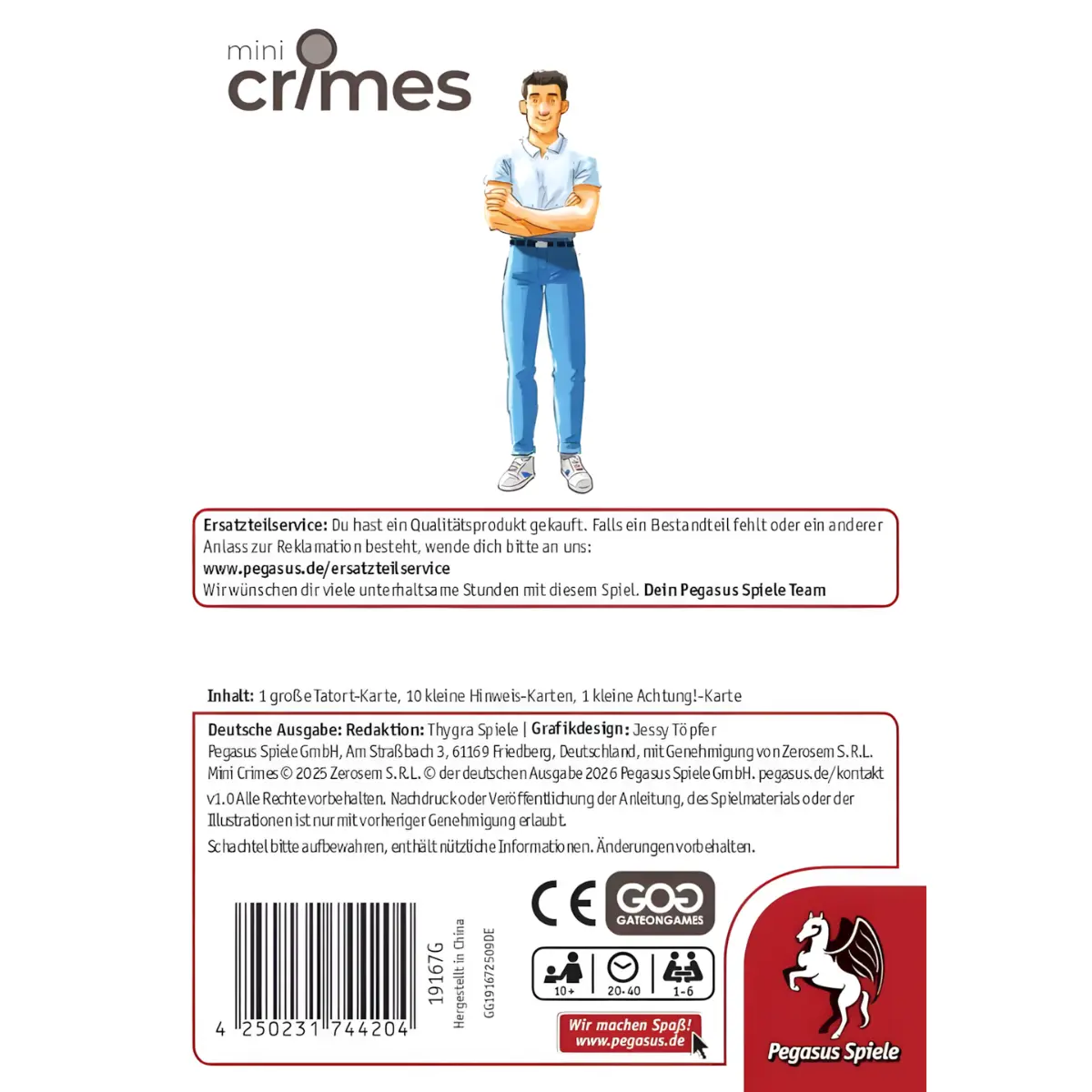 MiniCrimes – Die beste Verteidigung MiniCrimes - Die beste Verteidigung