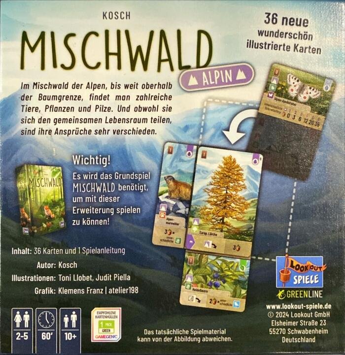 Mischwald Alpin Erweiterung