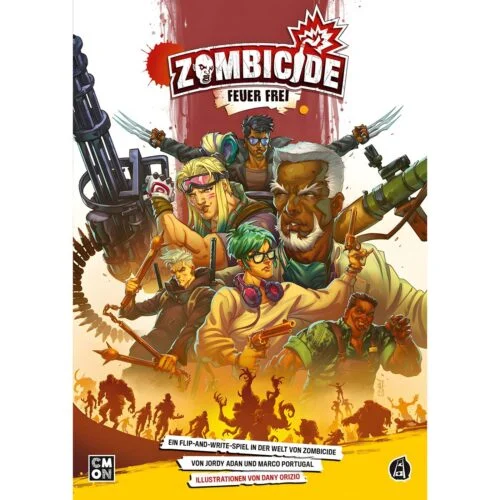 Zombicide Feuer frei Schachtelvorderseite